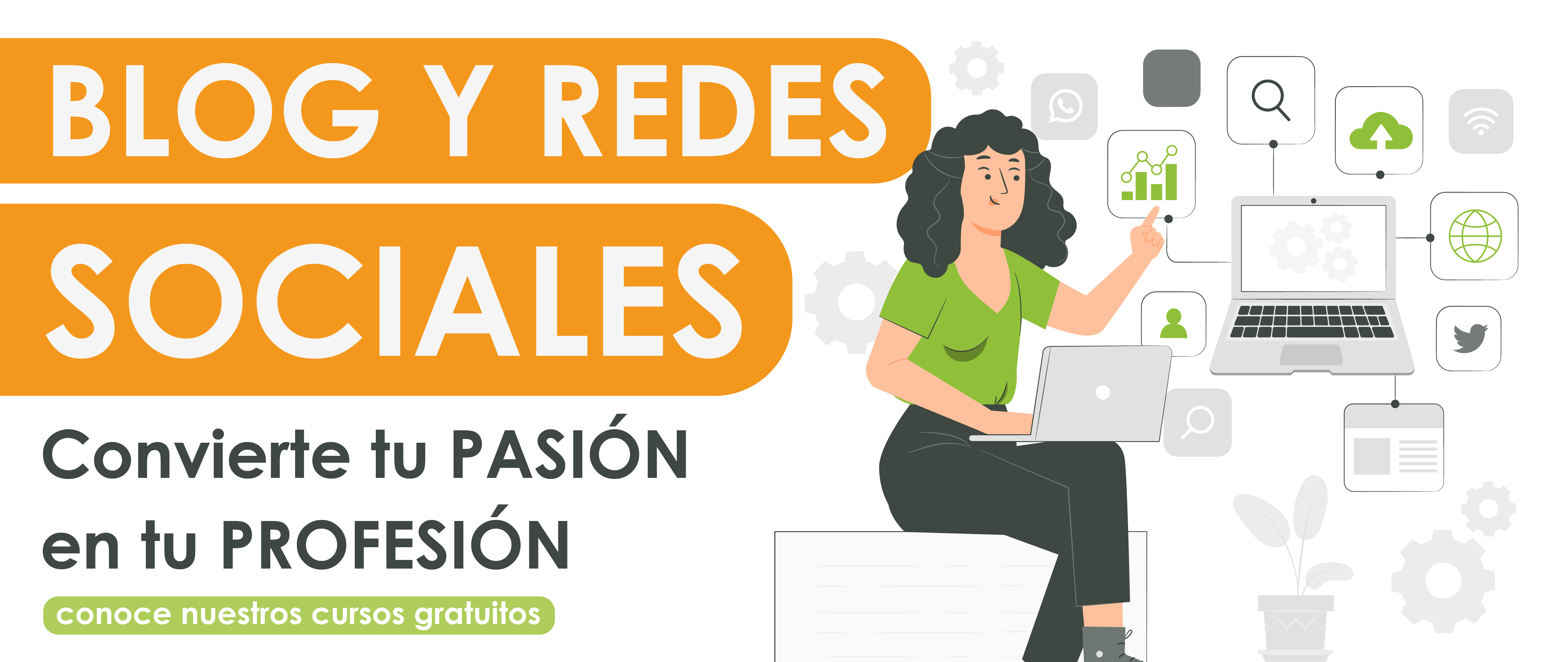 Creación de blogs y redes sociales